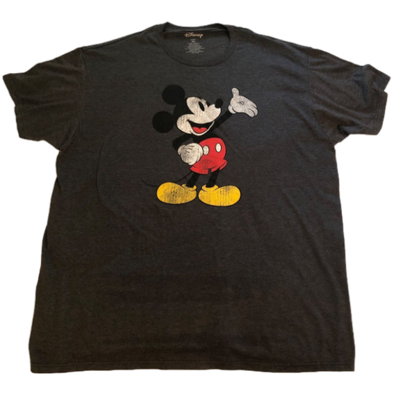 Disney Other - Disney Mens Faded look Mickey Mouse Shirt size 2 XL